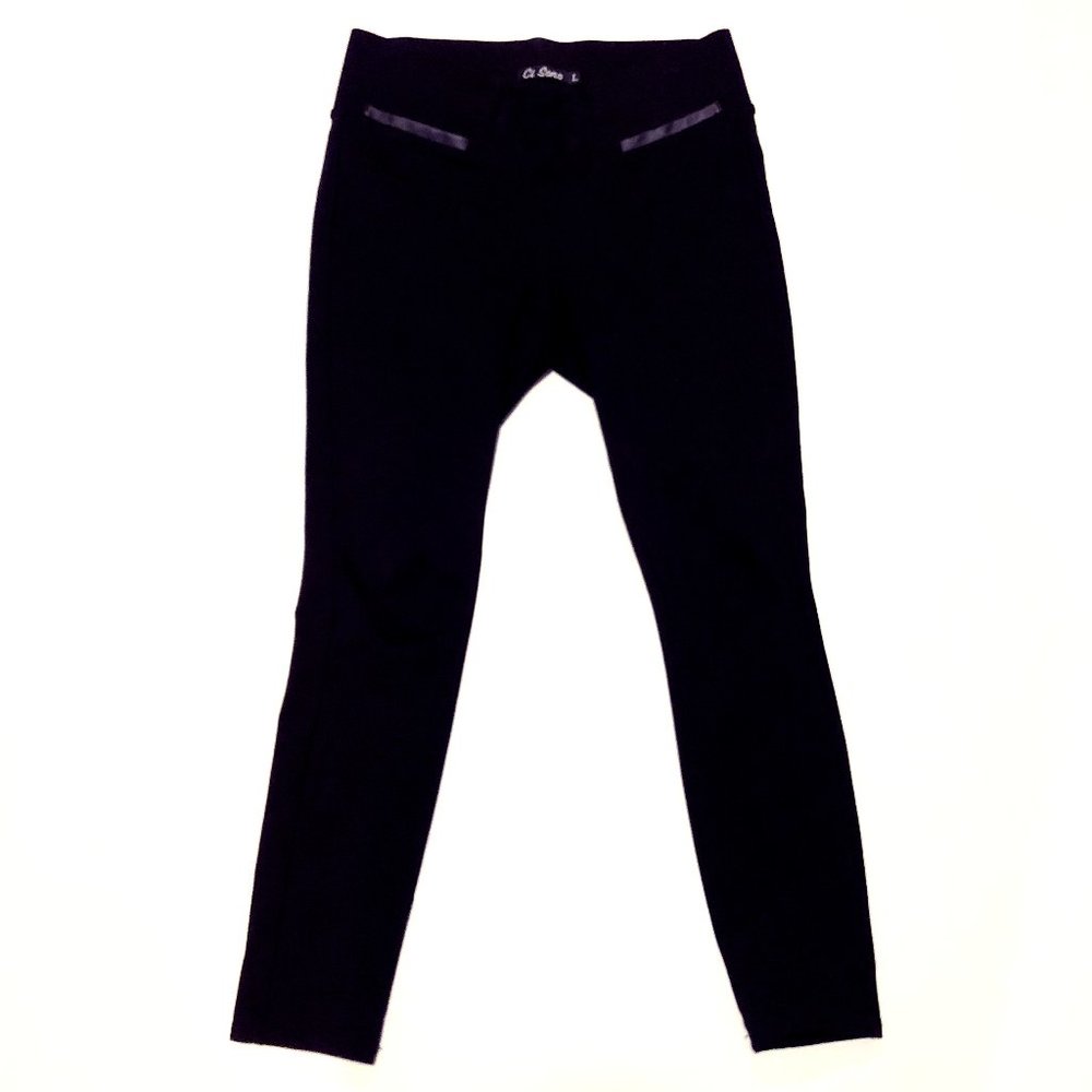 CI SONO BLACK DRESS LEGGINGS